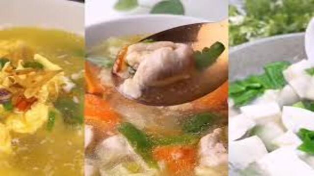20 Resep Sup Hangat